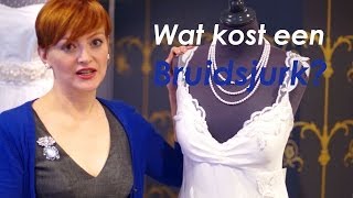 Wat kost een trouwjurk Informatie over prijzen en budget voor als je bruidsjurken gaat passen [upl. by Anahsek]