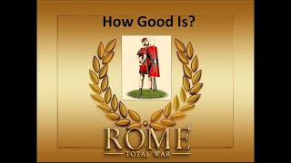 How Good is Hastati in Rome Total War [upl. by Besse249]