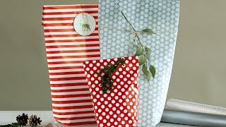 How to Wrap an OddlyShaped Gift  Martha Stewarts Gift Wrapping Hack [upl. by Aplihs398]