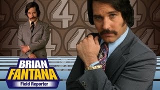 Brian Fantana is back Paul Rudd discusses Anchorman 2 [upl. by Abita871]