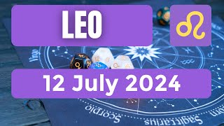 Leo horoscope  Leo Horoscope for Today 12 July 2024 [upl. by Annavoig164]