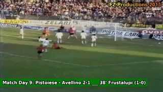 Serie A 19801981 US Pistoiese All Goals [upl. by Alliscirp]