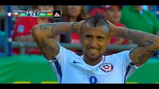 Arturo Vidal vs Bolivia  100616  Fase de grupos Copa America 2016  Relato Mexicano [upl. by Ardnala709]