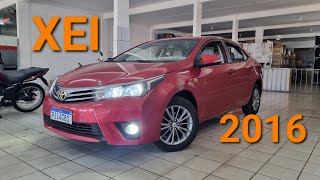 Corolla XEI 20 2016 Excelente opção de sedã usado Avaliação completa [upl. by Corine]