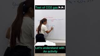 Test of CO2  Respiration  Life process sapnakipathshala youtubeshorts scienceexperiment gseb [upl. by Jacquenetta599]