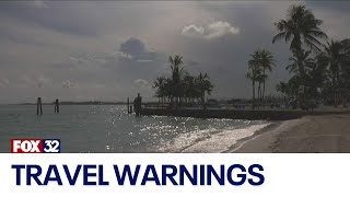 Travel advisory issued for Jamaica The Bahamas due to uptick in crime [upl. by Lucio915]