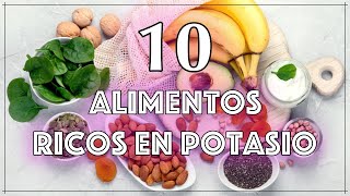 Descubre los 10 Alimentos Ricos en Potasio para Impulsar tu Salud y Bienestar [upl. by Calise]