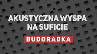 Płyta akustyczna w formie wyspy na suficie [upl. by Toll]