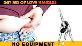 Effective Love Handle Workouts 💪  Burn Love Handle Fat at Home Without Equipment  Fitness Galorequot [upl. by Enyt]