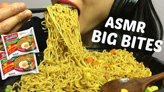 ASMR BIG BITES NO TALKING Eating Sounds MI GORENG NOODLES  SASASMR [upl. by Ttirrej251]