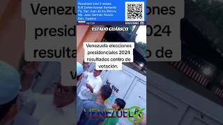 Elecciones en Venezuela La coincidencia entre videos del 280724 y resultados convzla es TOTAL [upl. by Cohdwell628]