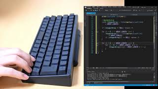 HHKB HYBRID TypeS でコーディング Coding with HHKB [upl. by Assiled]