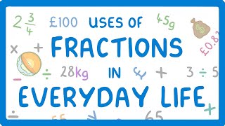 Real Life Uses of Fractions  How to Find a Fraction of a Whole Number 12 [upl. by Enovahs135]