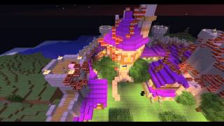 Minecraft stormwind city bombed WOW [upl. by Onaivatco]