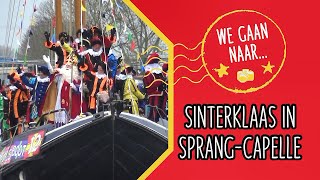 Sinterklaas in SprangCapelle 2024 We gaan naar  Langstraat TV [upl. by Aihsekram143]