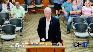 Livingston Parish Council Finance Meeting  June 27 2024 [upl. by Nail]