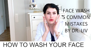 How to wash your face properly to avoid acne by Dr Liv [upl. by Atworth]