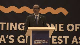 Business of Conservation Conference  Keynote Address by President Kagame  Kigali 1 November 2018 [upl. by Meda]