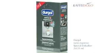 Durgol swiss espresso SpezialEntkalker 2x125 ml [upl. by Seppala13]