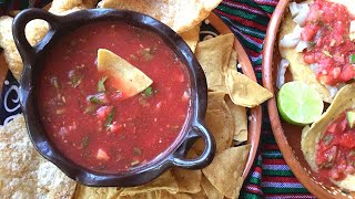 SALSA BOTANERA para totopos chicharrones y tostadas de cueritos 🇲🇽 [upl. by Jeroma293]