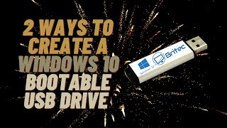 How to Create a Windows 10 Bootable USB Drive for FREE [upl. by Raamaj975]