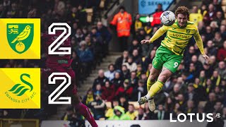 HIGHLIGHTS  Norwich City 22 Swansea City [upl. by Marienthal]