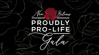 2024 Proudly ProLife Gala Keynote Speaker Is [upl. by Eeima]