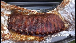 THE BEST SPARE RIBS RECIPE HOW TO SMOKE SPARE RIBS  OUTDOOR COOKING [upl. by Astrid]