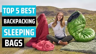 Best Backpacking Sleeping Bags 2024  Which One Is The Best [upl. by Enilamme]