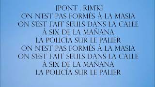 Rimk papel paroles [upl. by Sherlock]