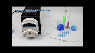 LEADFLUID HOT SELLING PUMP BT103S Reagent dispensing dosing peristaltic pumps [upl. by Gonick]