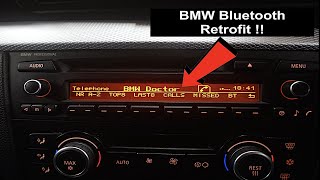 BMW E82  E87  E88  E90 Bluetooth amp USB Retrofit Coding [upl. by Harms]