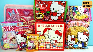 Hello Kitty Pink Candy Chocolate Collection Opening 【 GiftWhat 】 [upl. by Lemor]