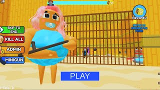 CUTE BARRYS PRISONER ESCAPE OBBY roblox barrysprisonrun [upl. by Onaivatco]