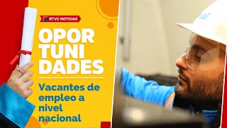 Mil vacantes de EMPLEO a nivel nacional para PROFESIONALES y TÉCNICOS  RTVC Noticias [upl. by Ilonka]