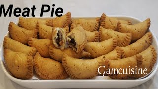 How to Make Gambian Fried Meat Pie Empanada Fataya a la viande Recipe [upl. by Frymire166]