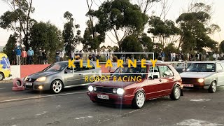 Mk1 Golf vs Mk5 Gti  Killarney Robot Racing 2022 [upl. by Eilarol874]