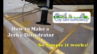 How to Make a Jerky Dehydrator [upl. by Spoor]