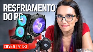 Como Resfriar o PC Water Cooler ou Air Cooler [upl. by Seditsira]