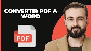 Cómo convertir PDF a Word [upl. by Llyrat430]