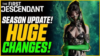 MID SEASON UPDATE Ult Freyna Launch 400 Dungeons amp More  The First Descendant Season Update [upl. by Noremak20]