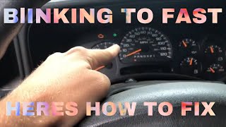 How To Fix Fast Blinker Problems BLINKER BLINKING FASTER THAN NORMAL FIX [upl. by Jessamyn]