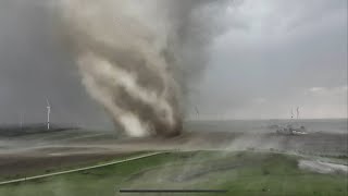 THREE MOST INSANE TORNADO CHASES BY DRONE [upl. by Lesna]