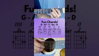 Fun to play chord progression in the key of G Major Get your guitar and play along [upl. by Ehudd696]