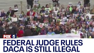 Migrant crisis Federal judge rules DACA is still illegal [upl. by Neukam]