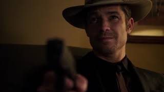 quotJustifiedquot Raylan Shoots Dickie Bennett [upl. by Niriam10]