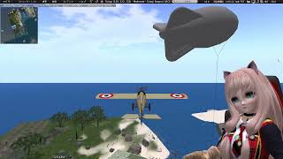 【SecondLife】MoraneSaulnier Type N secondlife metaverse aviation [upl. by Claudelle]