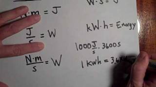 Review of Work Power and Energy part IV See note in description [upl. by Ozner]