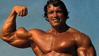 Rare Footage of Arnold Schwarzenegger Training Back and Chest at Golds Gym Venice [upl. by Demmy]