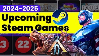 50 Best UPCOMING Steam Games 20242025 [upl. by Wedurn]